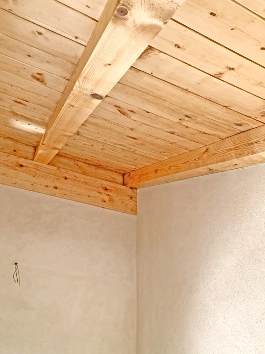 Riqualificazione con intonaci calcecanapa e finiture