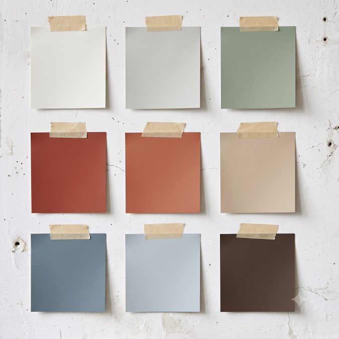 palette su muro